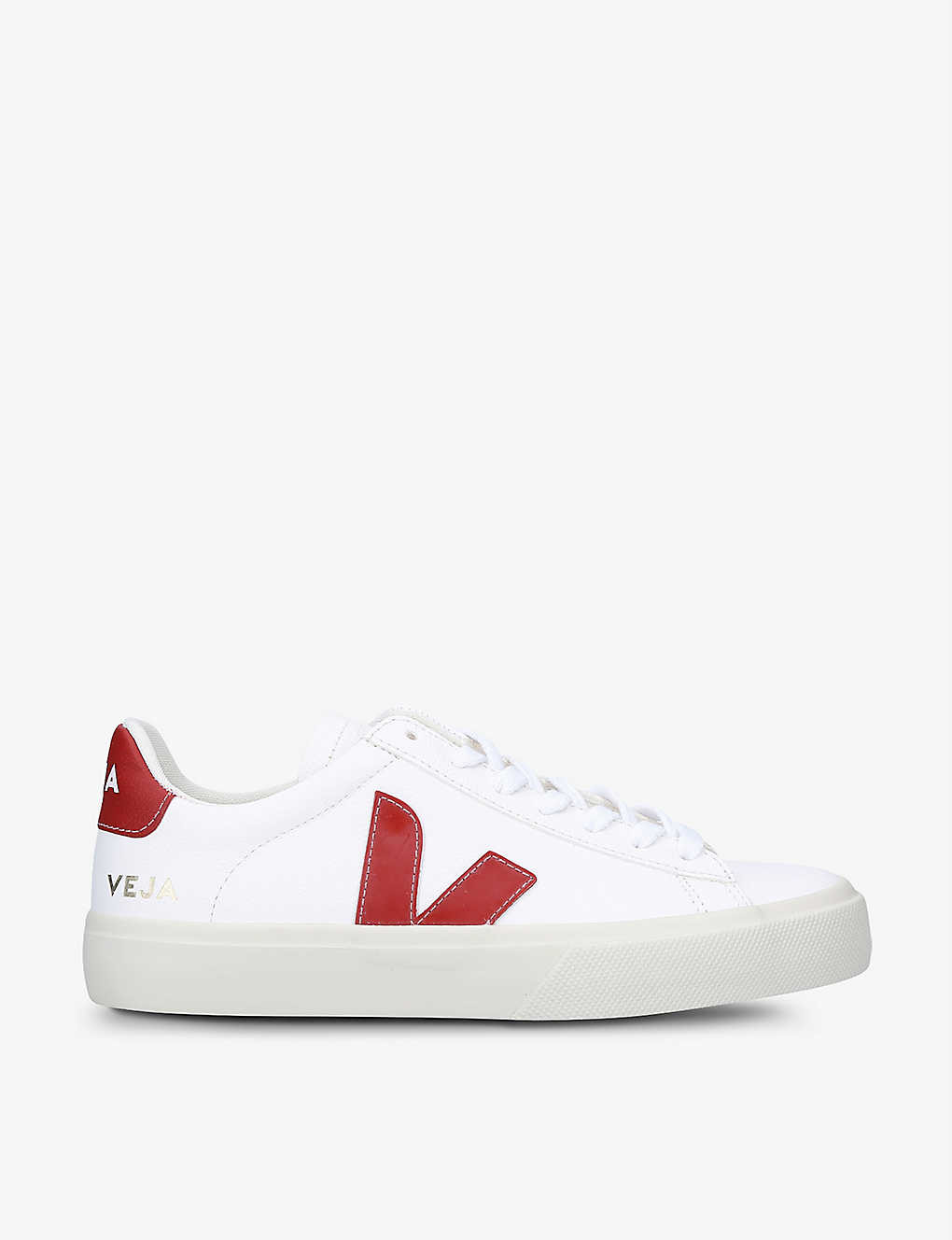 VEJA Women's Campo Rouille leather trainers | Selfridges