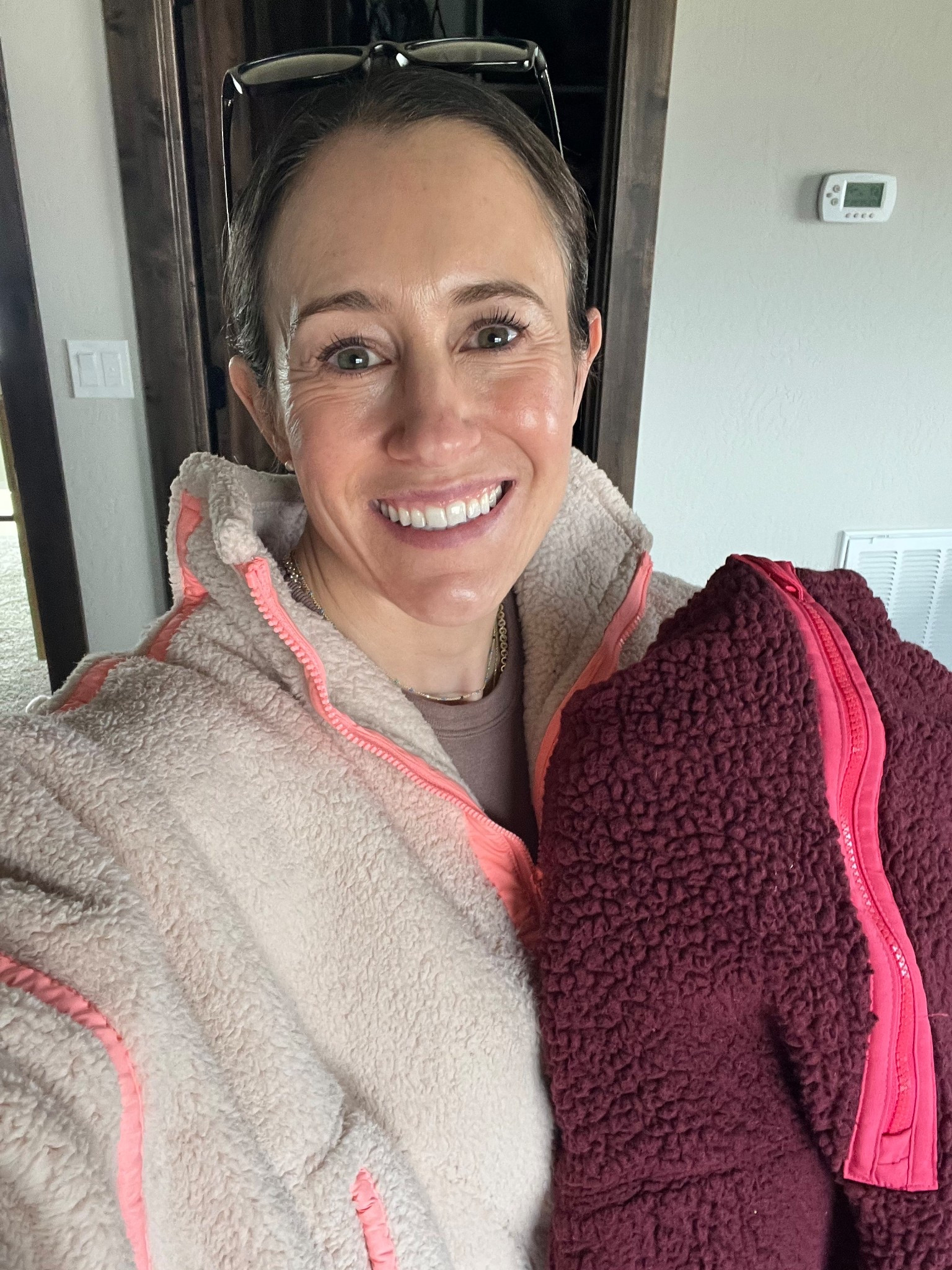 Free People vs Amazon - unfortunately the Kohls version is no longer available but the Amazon vest sure is as are the free people picks. I got a M in the Amazon vest and the FP fleece pullover and a S in the FP vest. Happy shopping! 