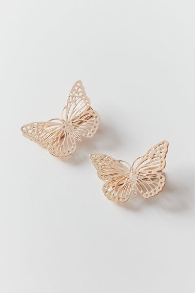 Butterfly Hair Clip Set | Urban Outfitters (US and RoW)