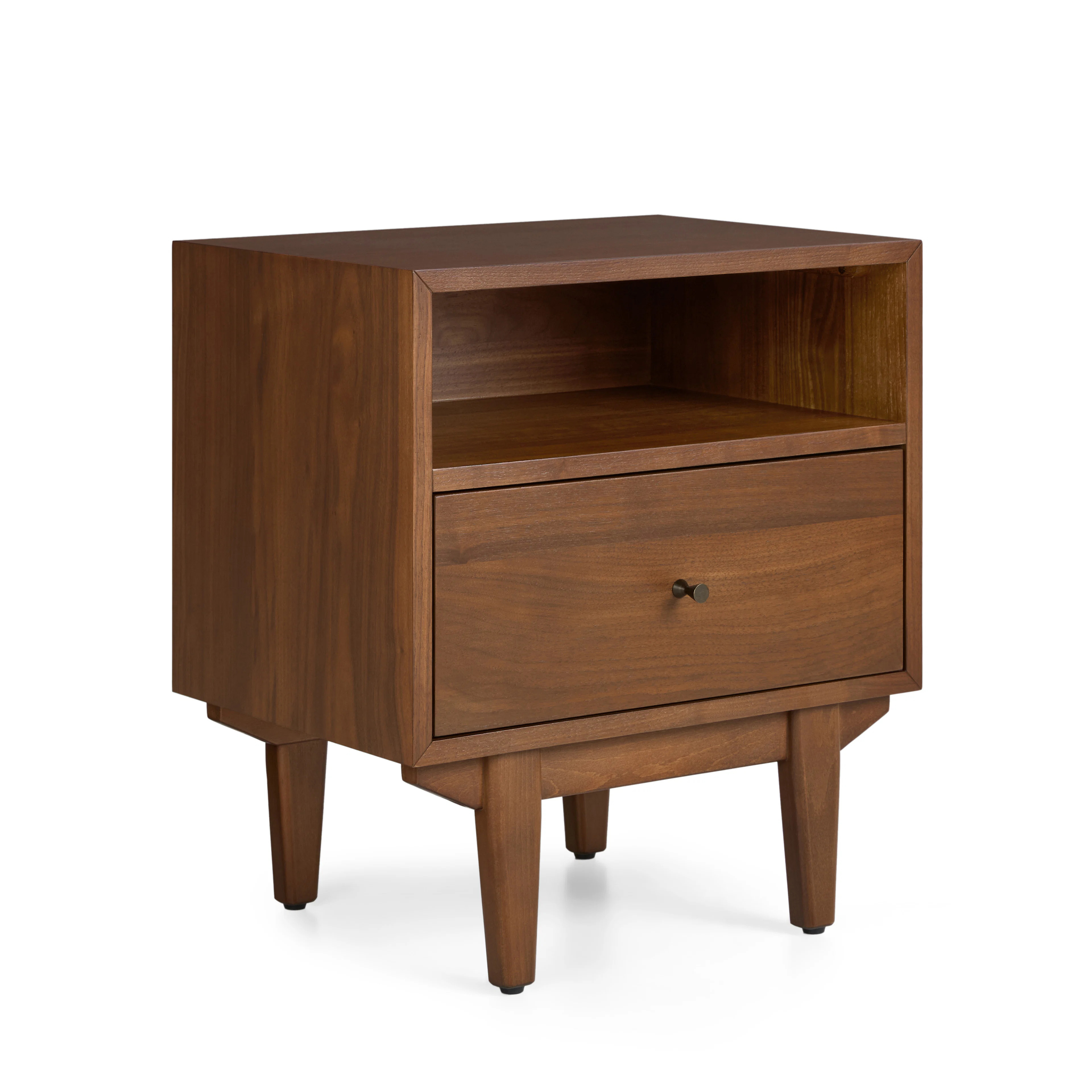 Cooper 1-Drawer Nightstand - Walnut | Article