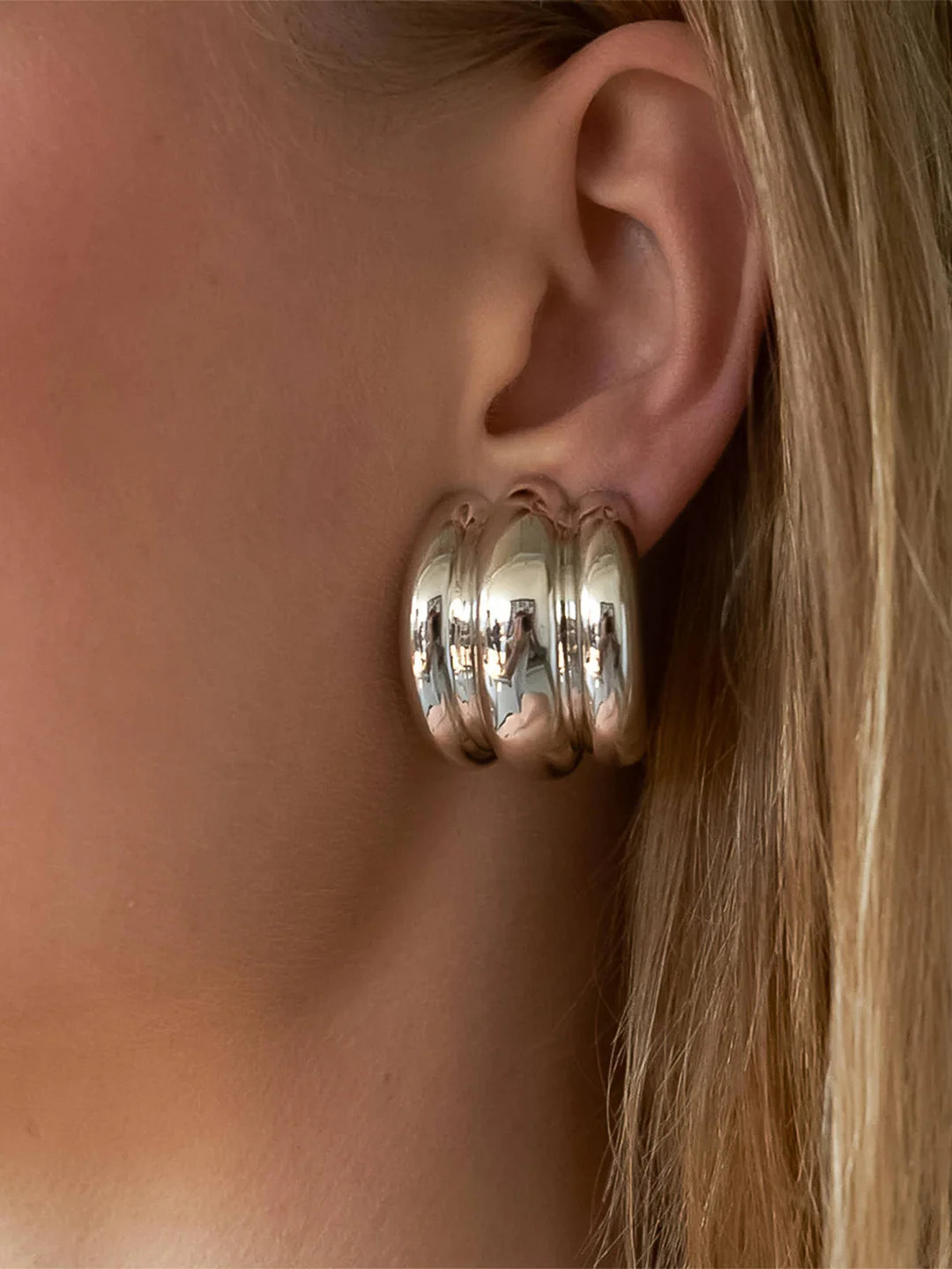 Colton Layered Spiral Earring | Teggy French