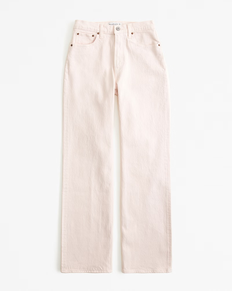 Curve Love High Rise 90s Relaxed Jean | Abercrombie & Fitch (US)
