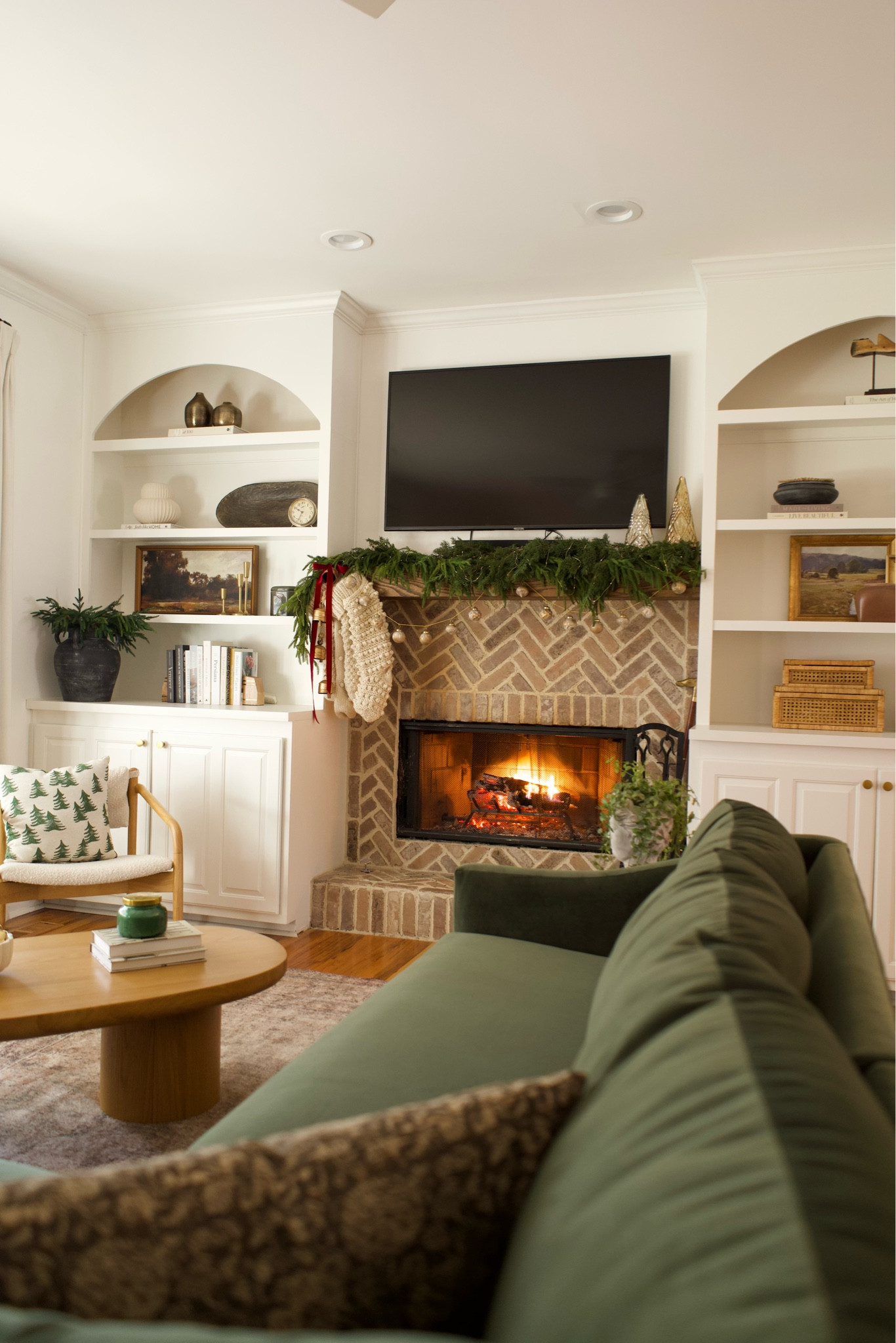 Amanda’s Living room make over 
#target #studiomcgee #jcpenney #christmasdecor 
