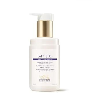 BIOLOGIQUE RECHERCHE Lait S.R. - Purifying, Rebalancing Makeup Remover, 5.1 Fl. Oz | Amazon (US)