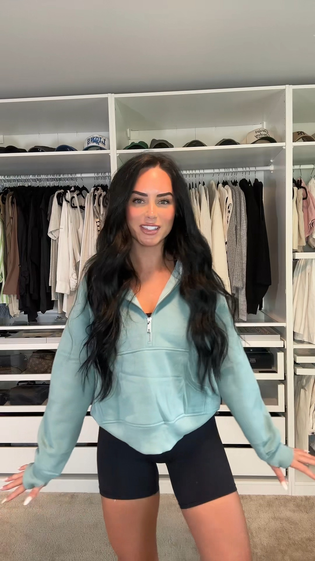 Amazon fashion must haves 

I’m wearing size smalls 
The hoodie color is green

#LTKFindsUnder50 #LTKSaleAlert #LTKStyleTip