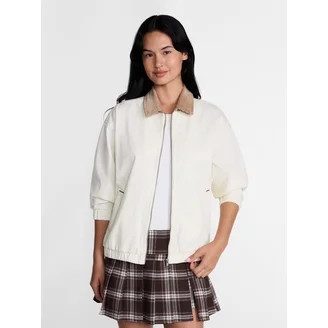 Celebrity Pink Women's Pointelle Crew Neck Cardigan Sweater, Sizes XS-XXXL | Walmart (US)
