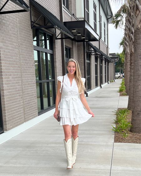 Cowboy boots and white dresses are always a great idea. Shop my look for Tyler Childers in concert on Daniel Island.

#coastalcowgirl #countryconcert #concert #whitedress #cowboyboots #westernstyle #westernwear #lucchese 

#LTKshoecrush #LTKover40 #LTKFind
