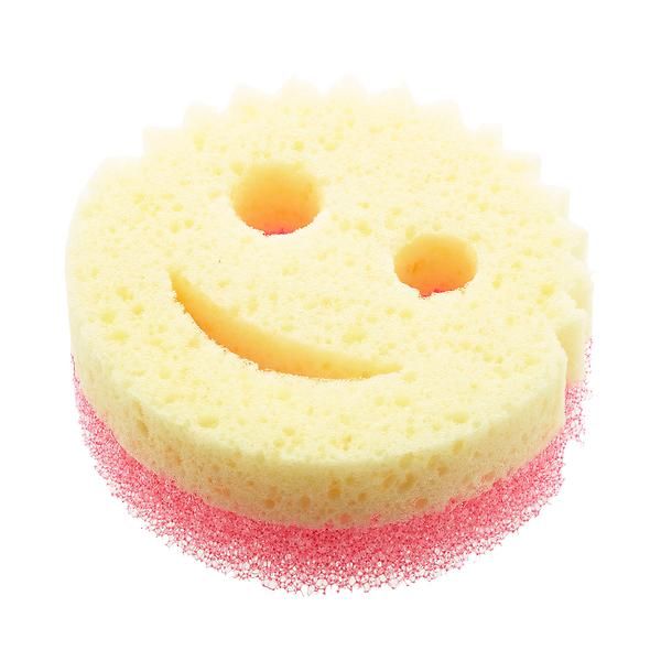 Scrub Daddy Scratch Free Scrub Mommy Pink/Yellow | The Container Store