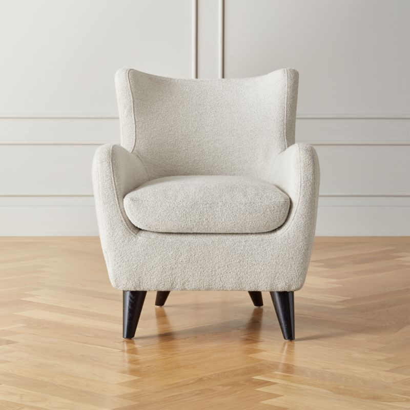 Amber Boucle Chair + Reviews | CB2 | CB2