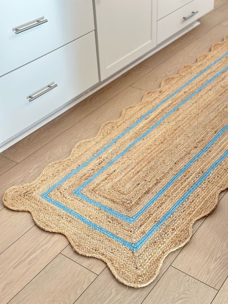 Scallop runner with blue embroidery from AMAZON! Looks so high end but the price is so good 😍

Amazon home, found it on Amazon, Amazon find, Amazon rug, jute rug, kitchen rug, Grandmillennial, coastal grandmother, coastal Grandmillennial 

#LTKstyletip #LTKhome