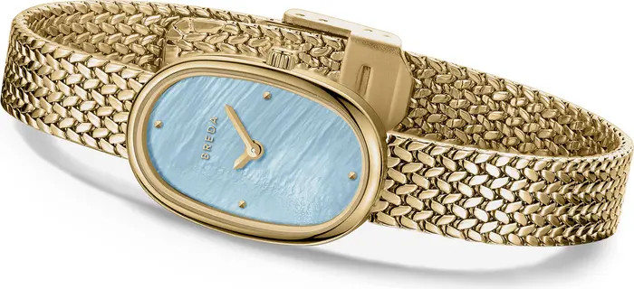 Jane Tethered Mesh Strap Watch, 18mm | Nordstrom