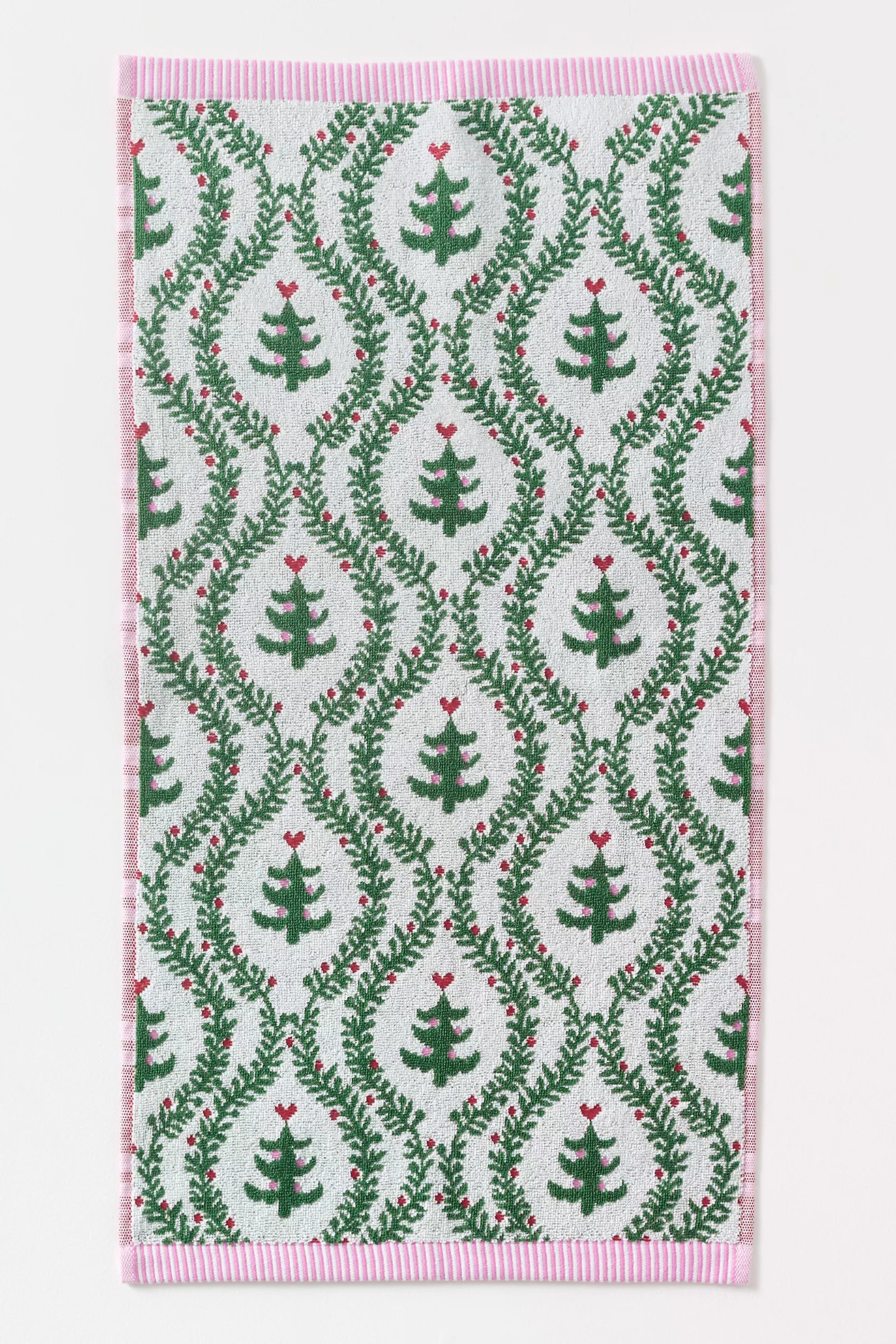 Cotton Woven Winter Icon Hand Towel | Anthropologie (US)