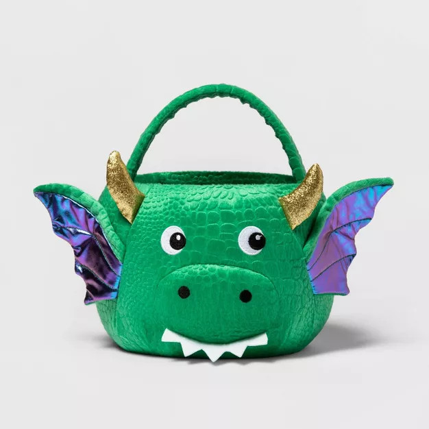 Dragon Plush Halloween Trick or Treat Pail - Hyde & EEK! Boutique™ | Target