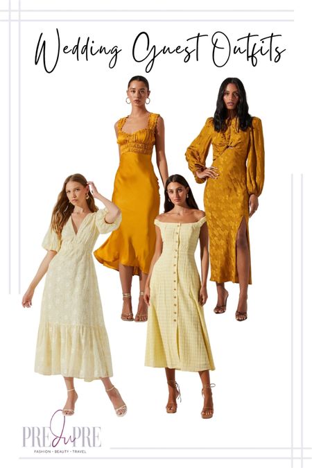 Wedding guest outfit inspiration.

Spring outfit, spring wedding, wedding guest, wedding guest outfit, wedding guest dress, dress, event dress, party dress, maxi dress, yellow dress

#LTKwedding #LTKstyletip #LTKparties