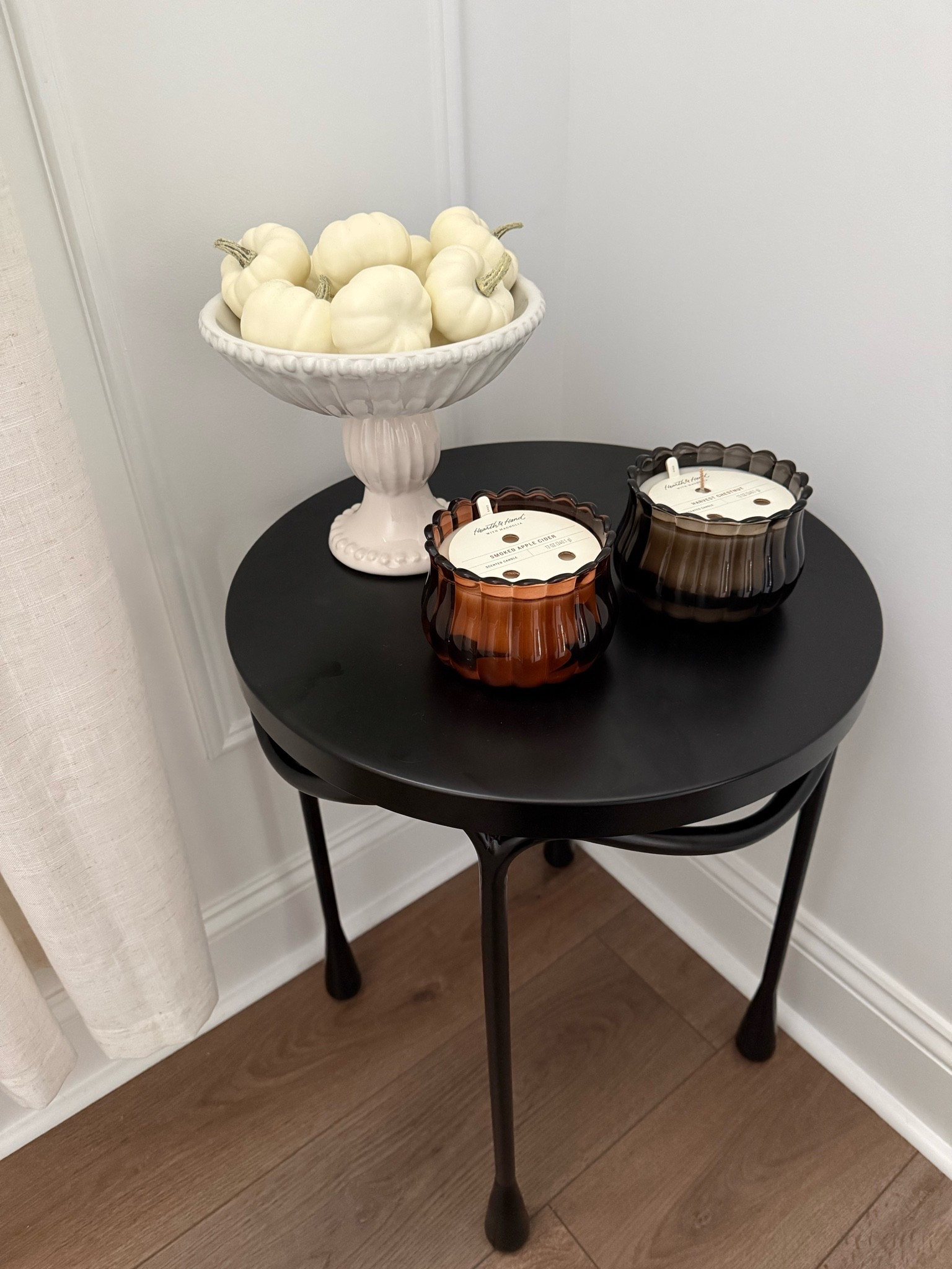Target finds! These side tables are soooo good!! And both candles smell amazing

#LTKHome #LTKSeasonal #LTKU