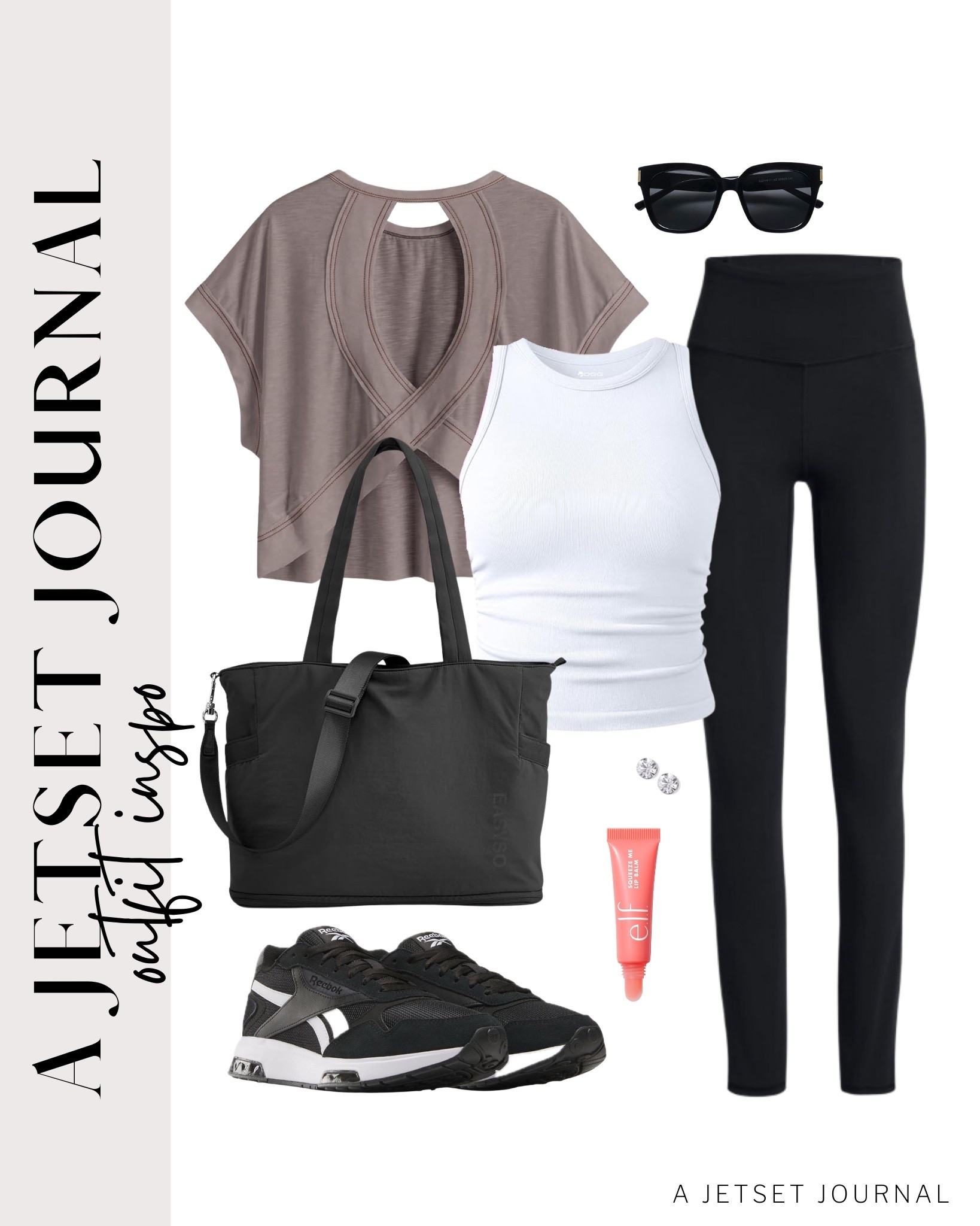 This trendy backless cutout shirt and ribbed tank top can be styled with high-waisted leggings and running shoes!
elf lip balm, gym outfit, activewear, workout look, airport outfit, fall fashion, comfy outfit, fall style, everyday look, running errand outfit idea, makeup favorite, beauty must have, affordable style, amazon fashion

#LTKSeasonal #LTKStyleTip #LTKU