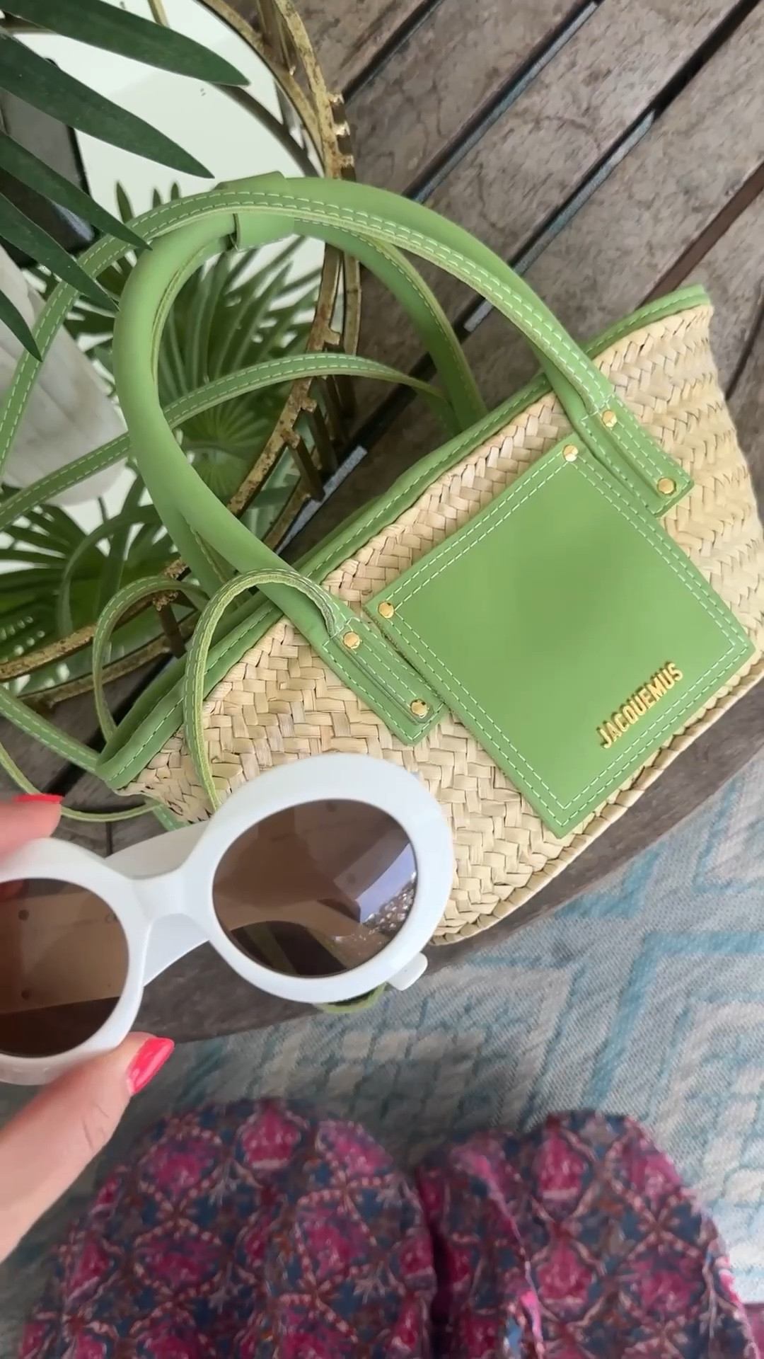 This designer rattan bag is my latest Fashionphile find, and I’ll be loving it all Summer.
One of my favorite ways to shop is secondhand luxury on Fashionphile.  You can find incredible designer pieces for less (and things you don’t see everywhere).  From sunglasses to purses, shoes to jewelry, no one will know it’s secondhand! 
I rounded up my go-to categories below… happy hunting :)

#fashionphilepartner #fashionphilefinds @fashionphile #ad 