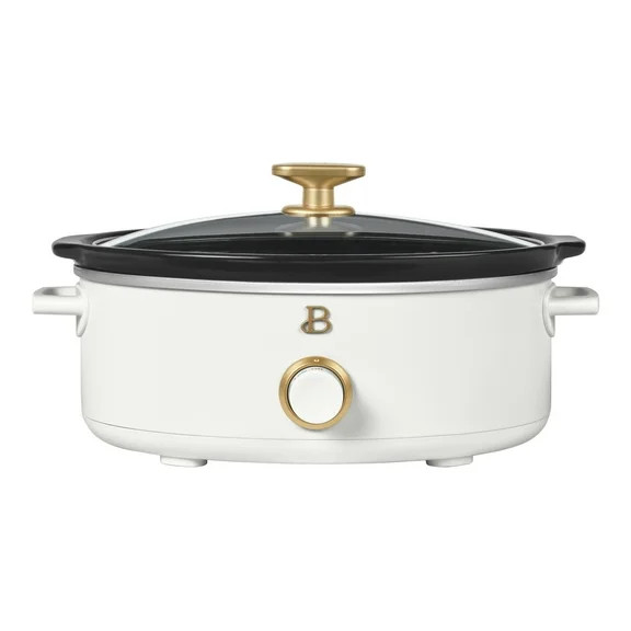 Beautiful 4 Qt Slow Cooker with Touch-Activated Display, Hydrangea by Drew Barrymore | Walmart (US)