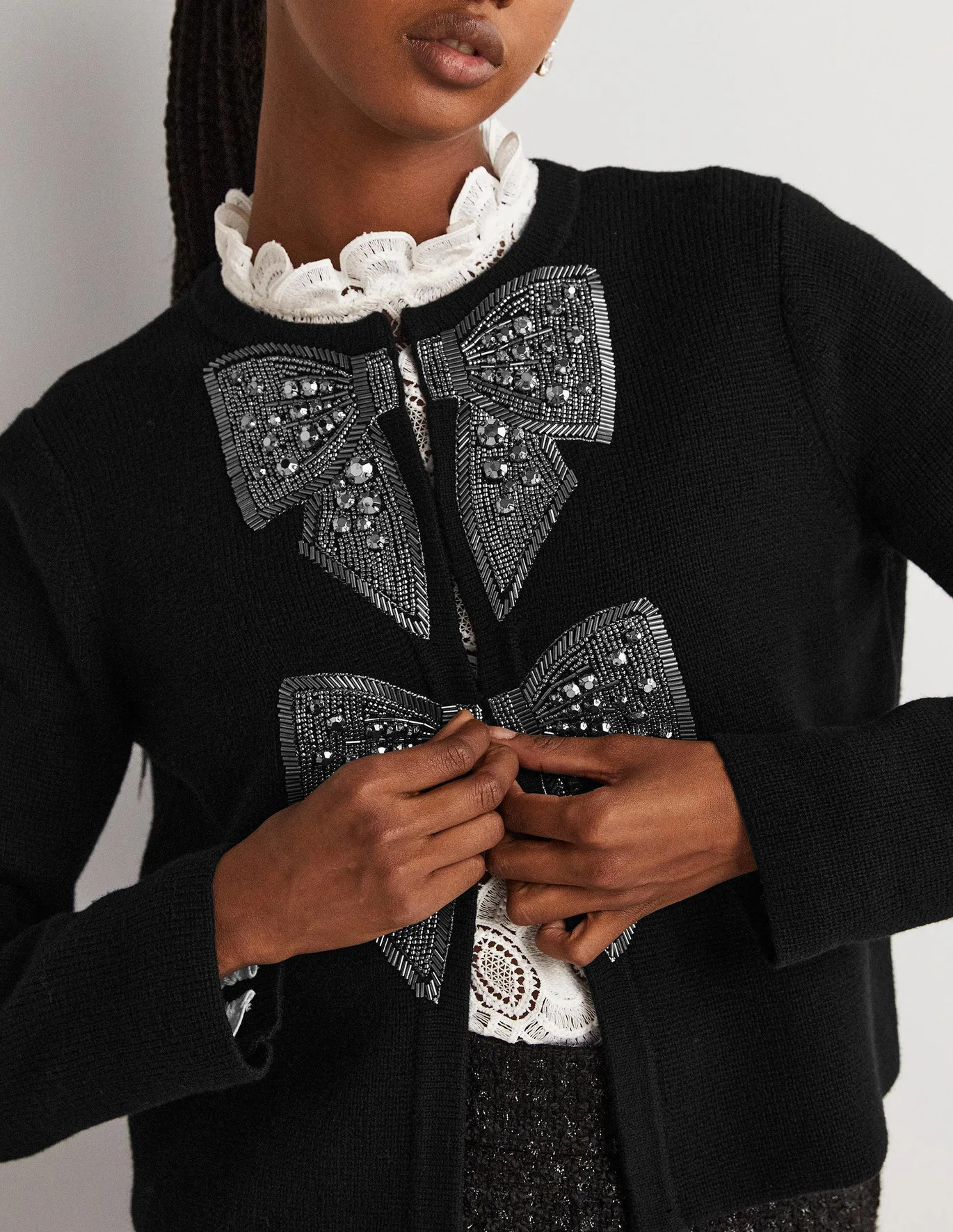 Embellished Party Knit Jacket | Boden (UK & IE)