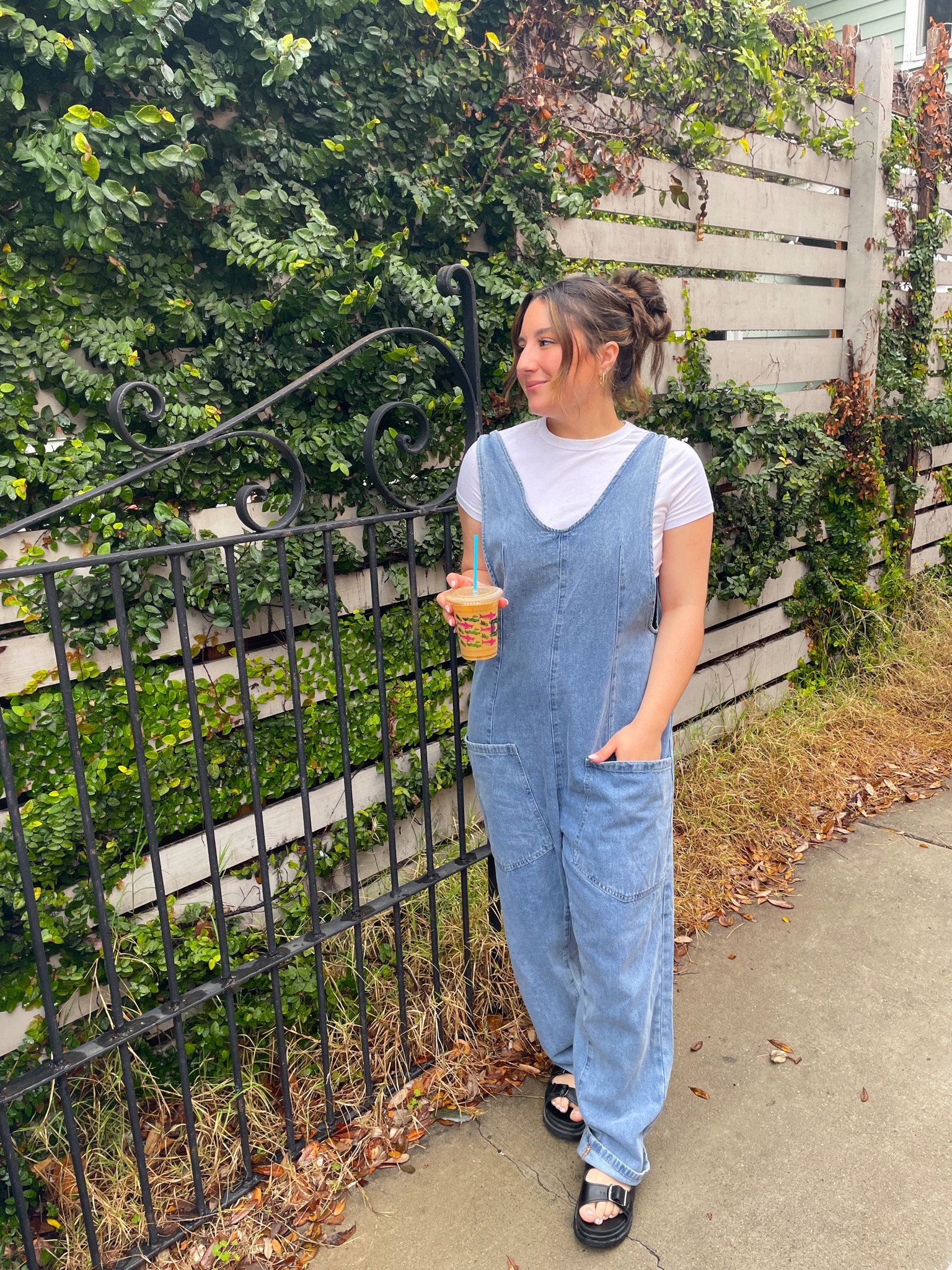 These overalls are my new personality 🫶🏻💙

#LTKSeasonal #LTKfindsunder100 #LTKstyletip