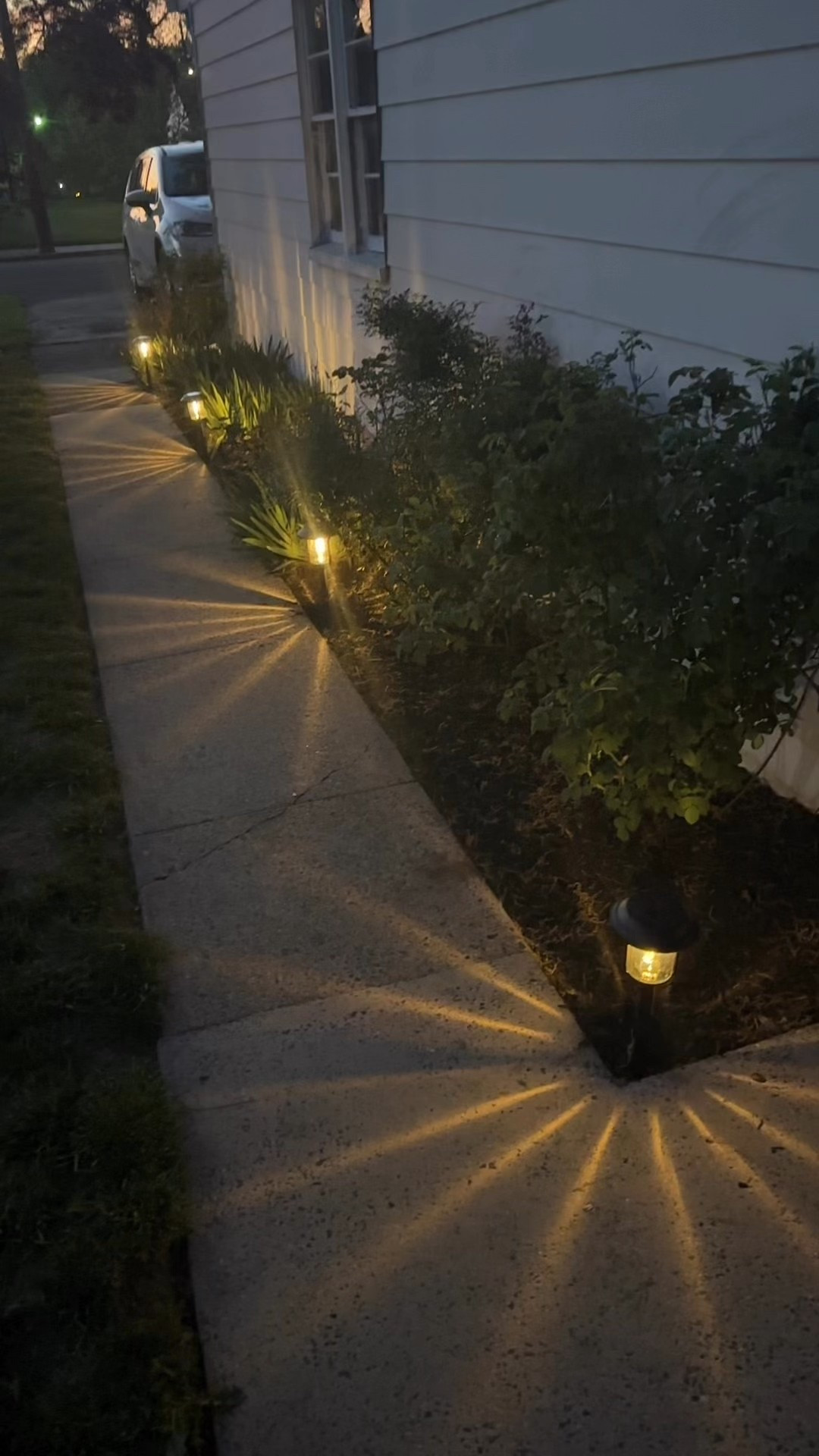 This side walkway got a major upgrade! New mulch, pathway lighting, and our favorite flowerbed details make it feel like a whole new space.

#LTKHome #LTKSeasonal #LTKFindsUnder50