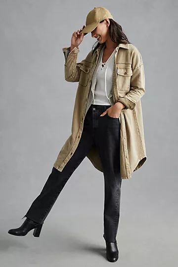 Pilcro The Traveler Duster Shacket | Anthropologie (US)