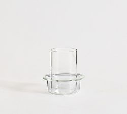Malibu Glass Hurricane Candle Holder | Pottery Barn (US)