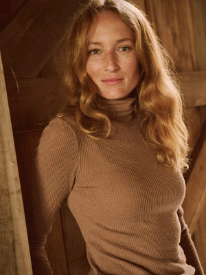 Legend™ Rib Roscoe Turtleneck - Brownie | Faherty