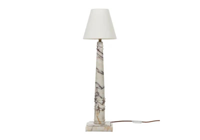PHOEBE BUFFET LAMP | Calacatta Viola | Alice Lane Home Collection