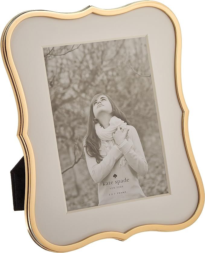 Kate Spade Crown Point Gold 5" x 7" Frame, 1.55 LB, Metallic | Amazon (US)