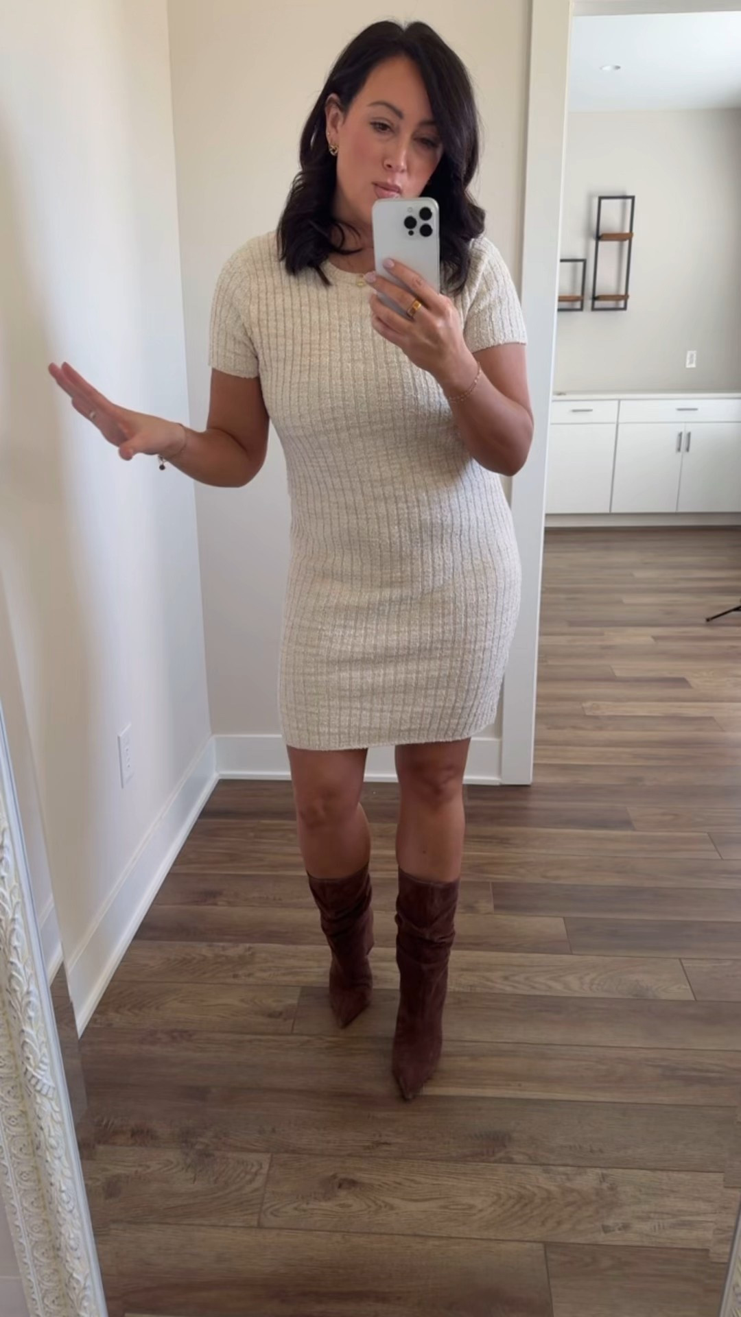 TARGET 🎯 TUESDAY 
• medium dress
• boots true to size 


#LTKMidsize #LTKFindsUnder100 #LTKgrwm