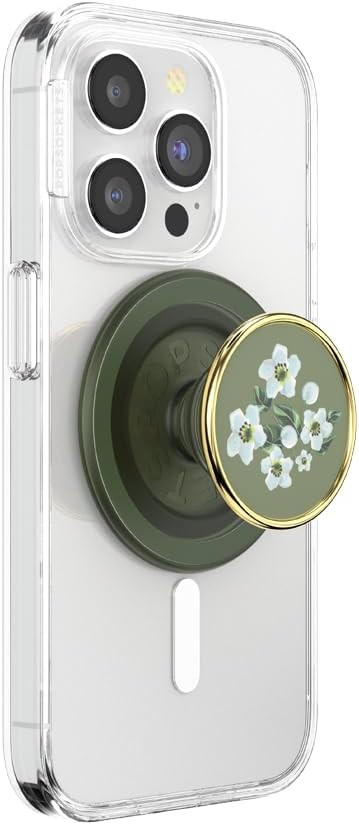 PopSockets Phone Grip Compatible with MagSafe, Phone Holder, Wireless Charging Compatible - Flora... | Amazon (US)