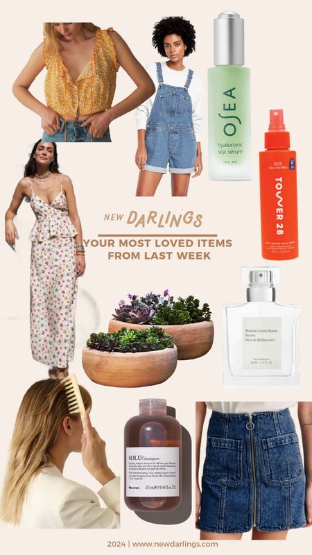 Weekly top faves! Cutest denim skirt for summer, my go to fragrance, natural skincare and a really good clarifying shampoo. Plus a fun floral skirt set + more! 

#LTKSeasonal #LTKBeauty #LTKStyleTip