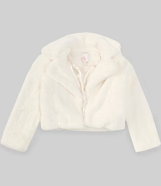 Big Girls 7-16 Short Faux Fur Jacket | Dillard's