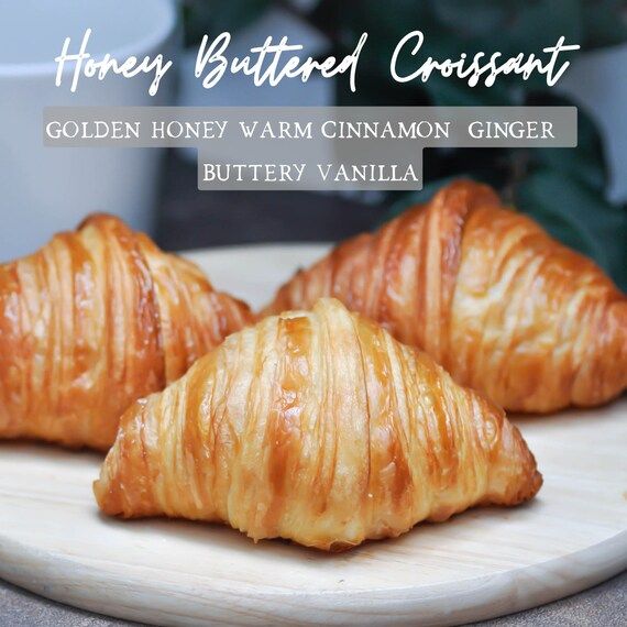 Honey Buttered Croissants | Scented Wax Melt | 3 oz | Fall Fragrance | Etsy (US)