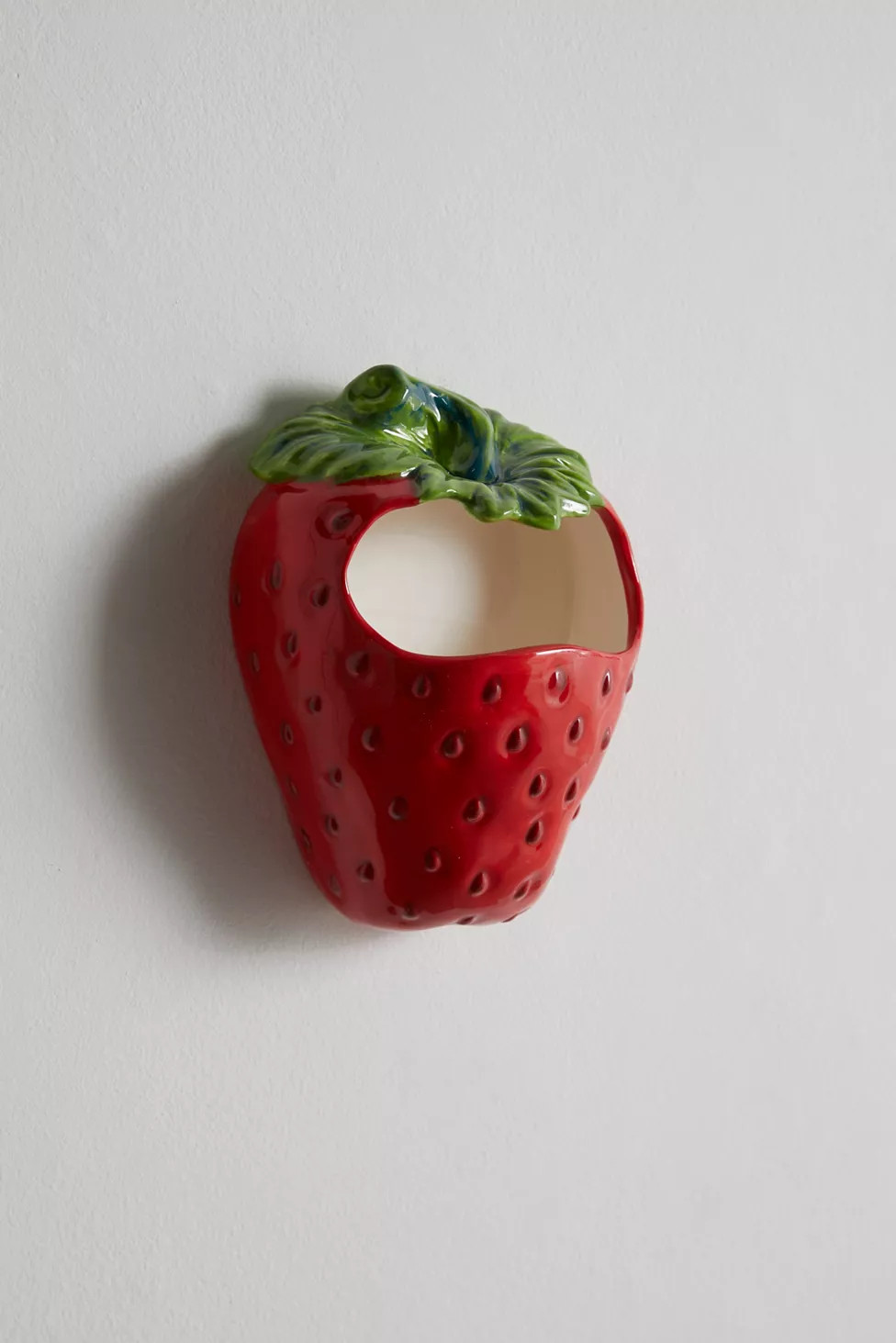 Strawberry Wall Pocket Vase | Urban Outfitters (US and RoW)