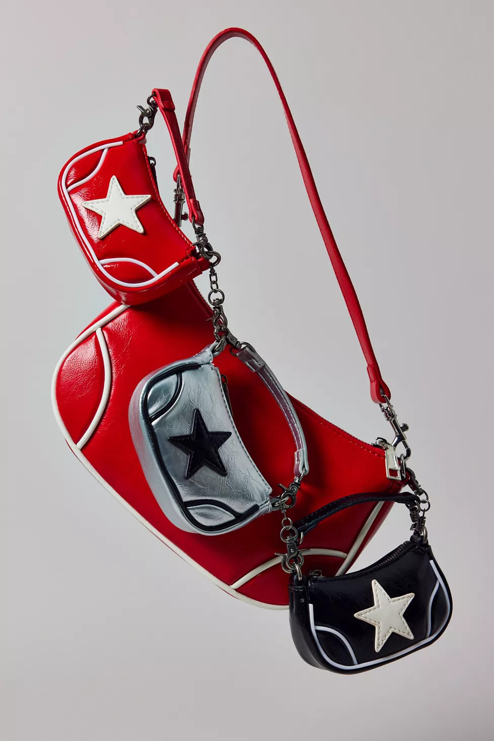 Mini Daphne Moto Bag Bag Charm | Urban Outfitters (US and RoW)