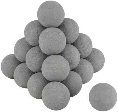 Skyflame 2" Fireplace Balls for Gas Fireplace, 25-Pack Round Fireball Set for Indoor/Outdoor Fire... | Amazon (US)