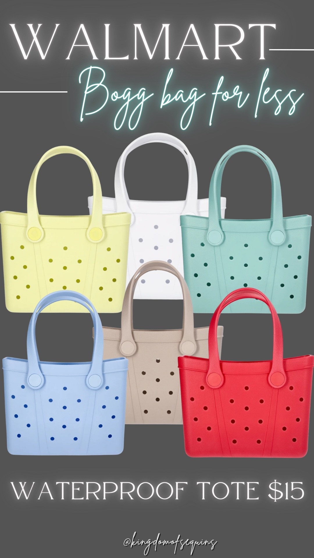 $15 waterproof tote Bogg bag for less!

#LTKsalealert #LTKSeasonal #LTKstyletip