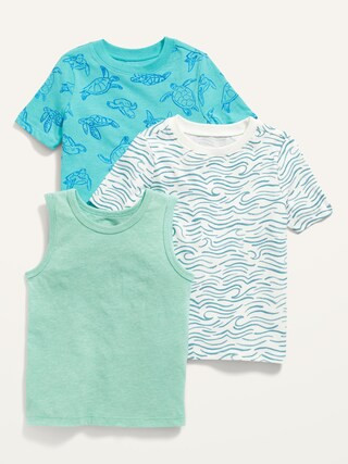 3-Pack T-Shirt and Tank Top for Toddler Boys | Old Navy (US)