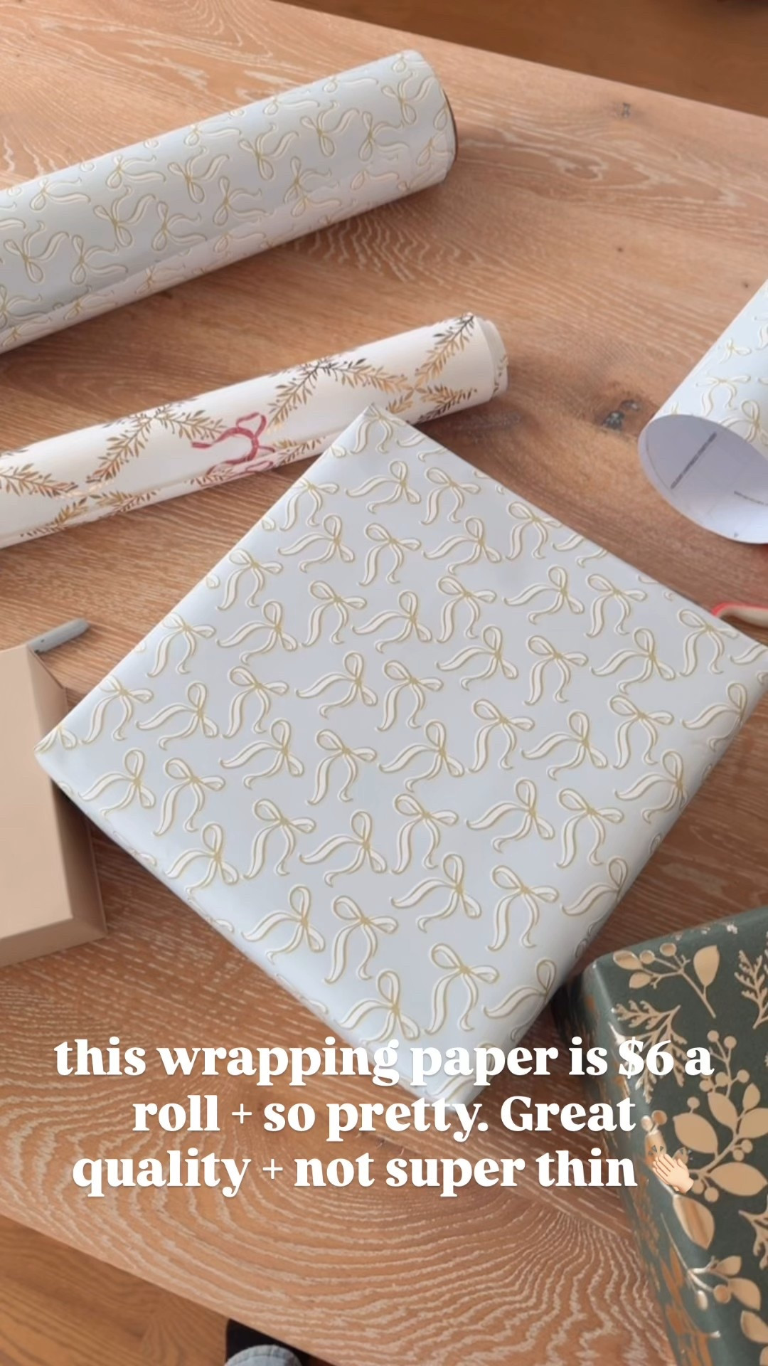 Linking this wrapping paper here!! 

#LTKGiftGuide #LTKHoliday #LTKmomlife
