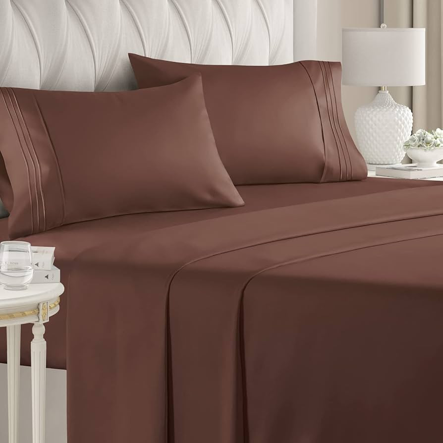 King Size Sheet Set - Breathable & Cooling - Hotel Luxury Bed Sheets - Extra Soft - Deep Pockets ... | Amazon (US)