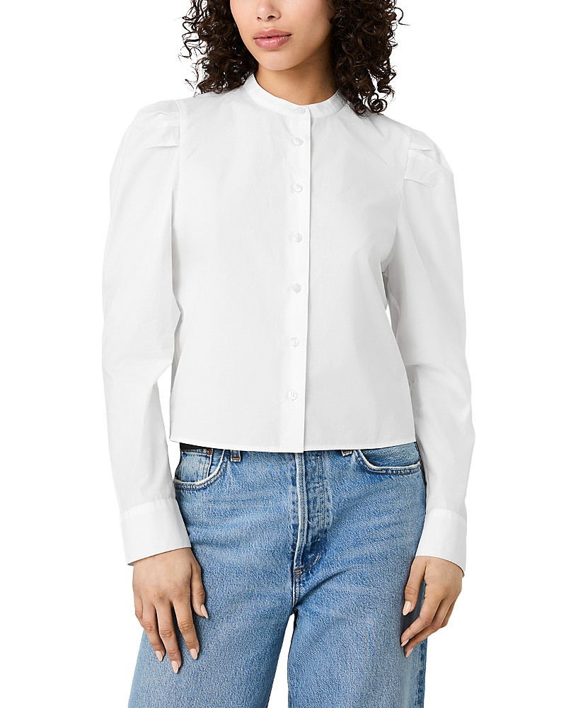 French Connection Cambria Button Down Puff Sleeve Top | Bloomingdale's (US)