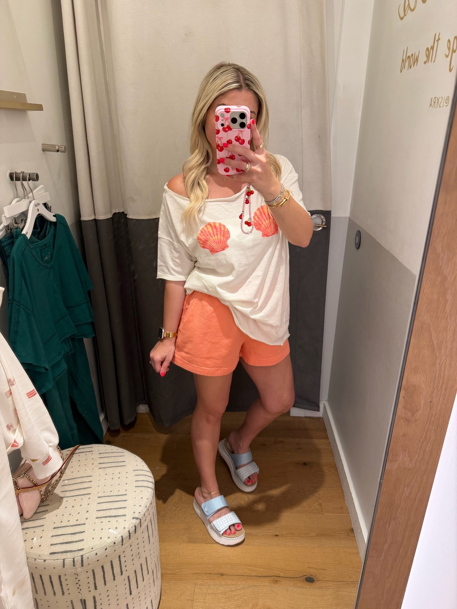 @Aerie outfit on sale 
Xs tee
Small shorts

#LTKSaleAlert