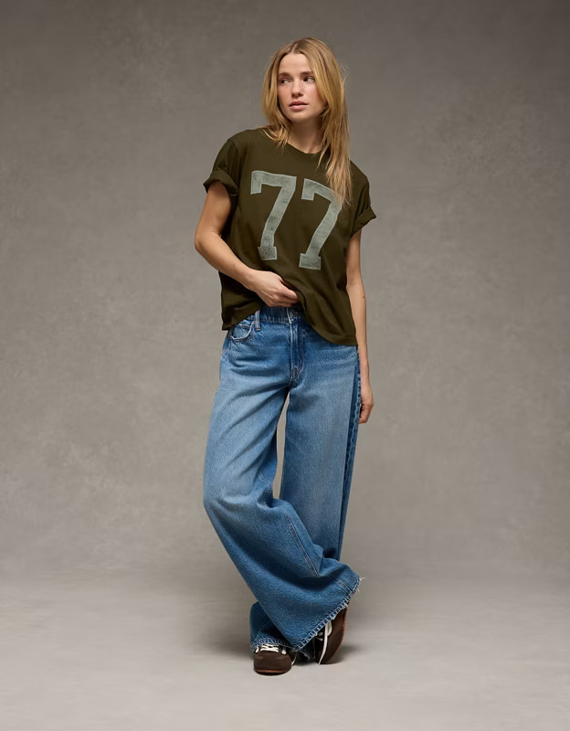 AE Everyday Luxe Graphic T-Shirt | American Eagle Outfitters (US & CA)