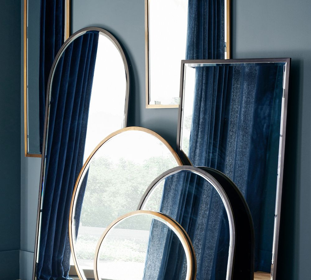 Layne 49” Round Wall Mirror | Pottery Barn (US)