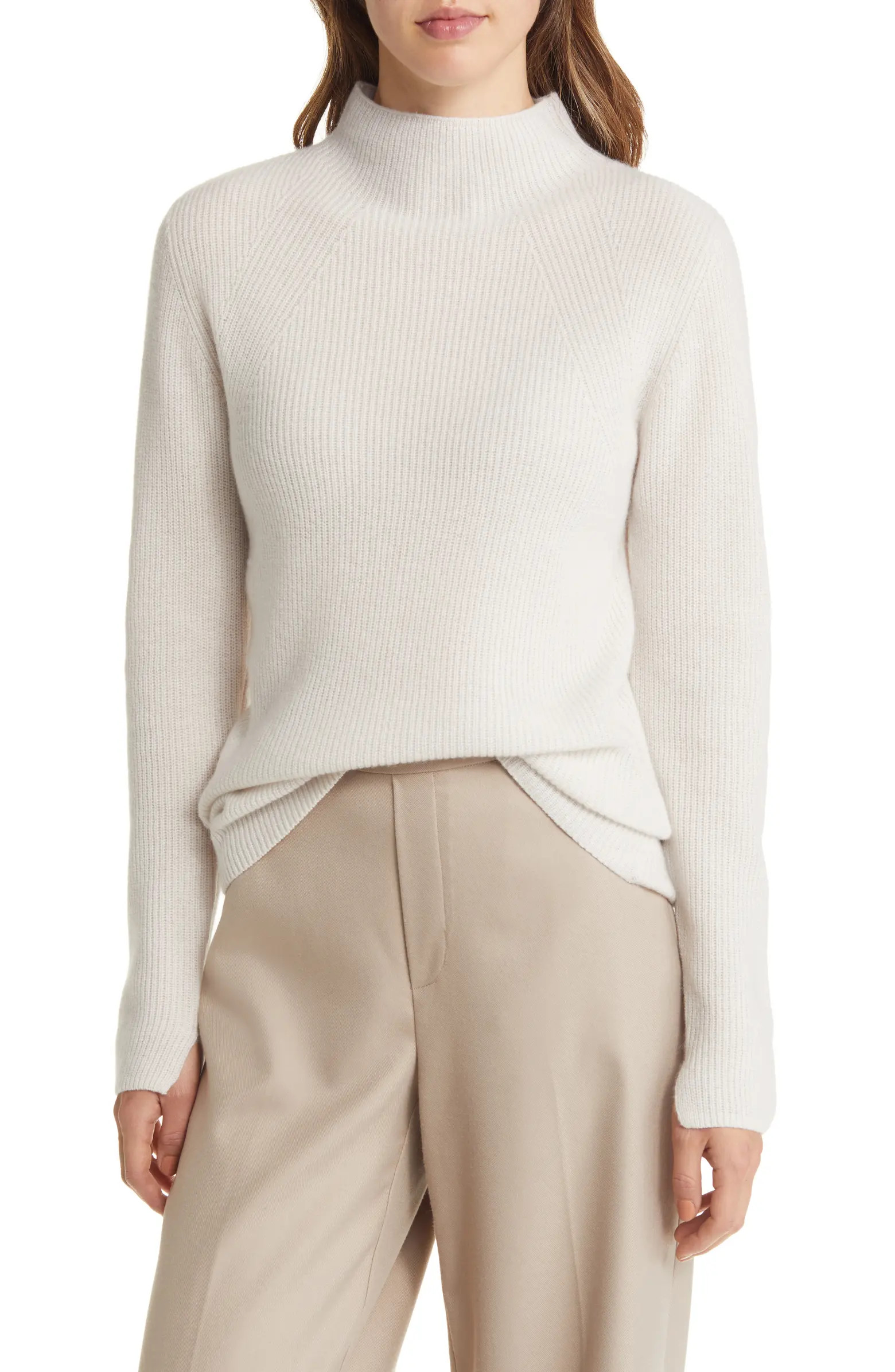 Funnel Neck Cashmere Sweater | Nordstrom