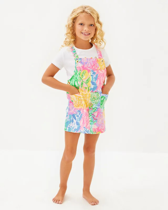 Girls Varney Overall Dress | Lilly Pulitzer | Lilly Pulitzer
