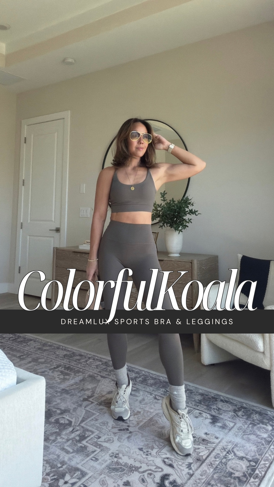 𝗨𝘀𝗲 𝗘𝗥𝗜𝗡𝟮𝟬𝗢𝗙𝗙 𝗳𝗼𝗿 𝟮𝟬% 𝗼𝗳𝗳✨ 
I’m always on the hunt for activewear made with non-toxic, skin-safe fabrics — but let’s be honest, most of those sets run $80+ per piece. This Colorfulkoala Dreamlux set is such a good find because it checks the clean-fabric box without the luxury price tag (these are around $30 each).

The Dreamlux fabric is incredibly buttery soft, supportive without feeling tight, and just really comfortable to wear. I’m in the Major Brown shade — a beautiful caramel-leaning neutral — wearing a size small in both pieces. The 28” inseam is perfect on me at 5’7”.

No front seam, zero sheerness, a waistband that stays put, and the bra has a pretty back detail that doesn’t dig in. Bonus: it’s OEKO-TEX® certified, meaning the fabric is tested for harmful substances and safe on skin — which actually matters to me.

#LTKActive #LTKgrwm #LTKootd