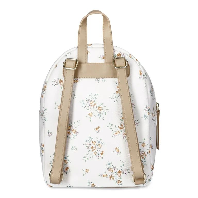 Time and Tru Women's Kyle Dome Backpack, Floral | Walmart (US)